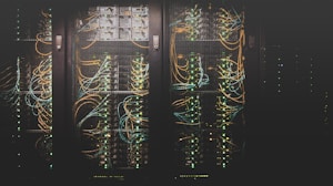 Konsep jaringan global dan konektivitas digital di seluruh dunia